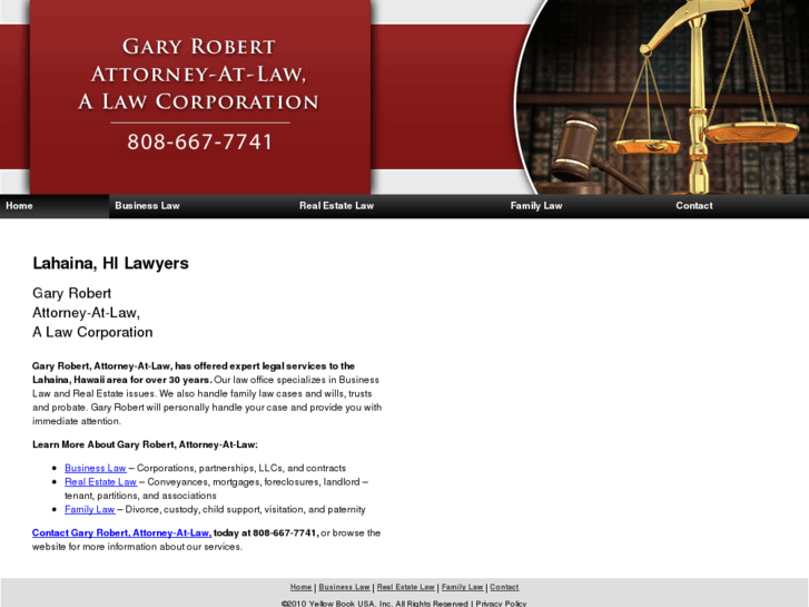 www.garyrobertlaw.net