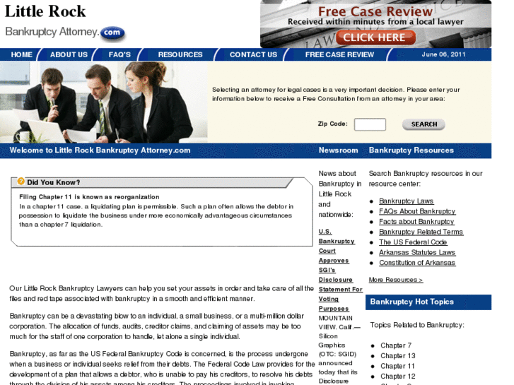 www.littlerockbankruptcyattorney.com