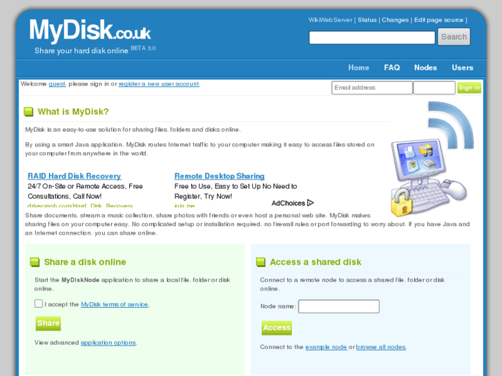 www.mydisk.co.uk