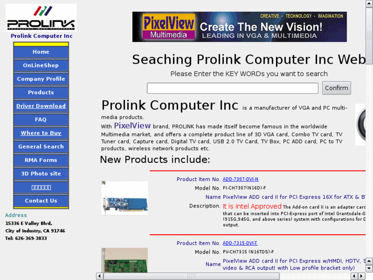 www.prolink-usa.com