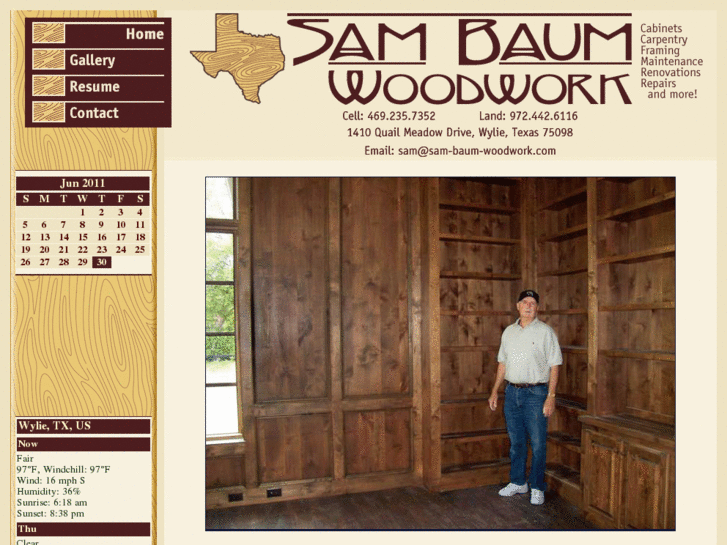 www.sam-baum-woodwork.com