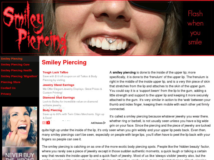 www.smileypiercing.com