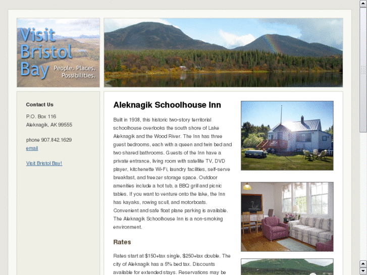 www.aleknagikschoolhouseinn.com