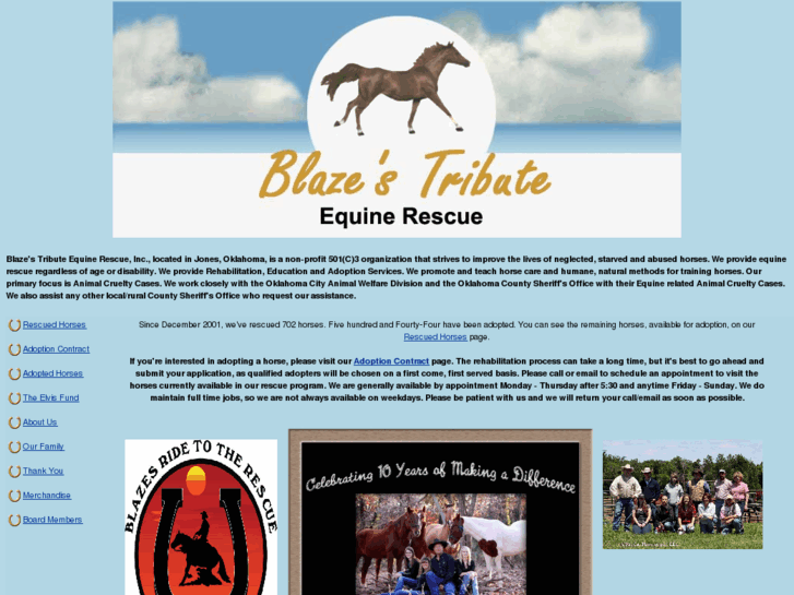 www.blazesequinerescue.com