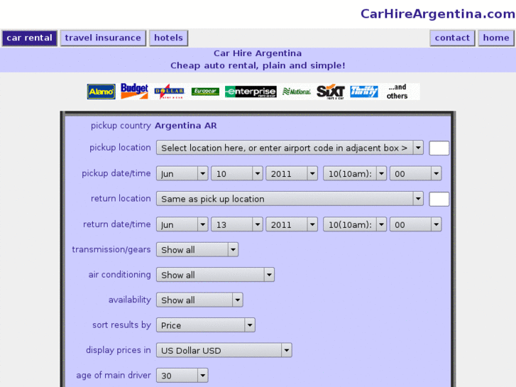 www.carhireargentina.com