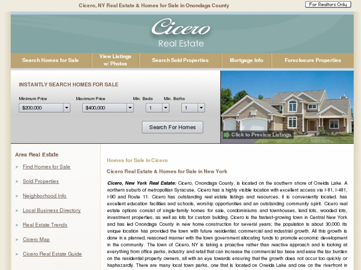 www.cicero-real-estate.com