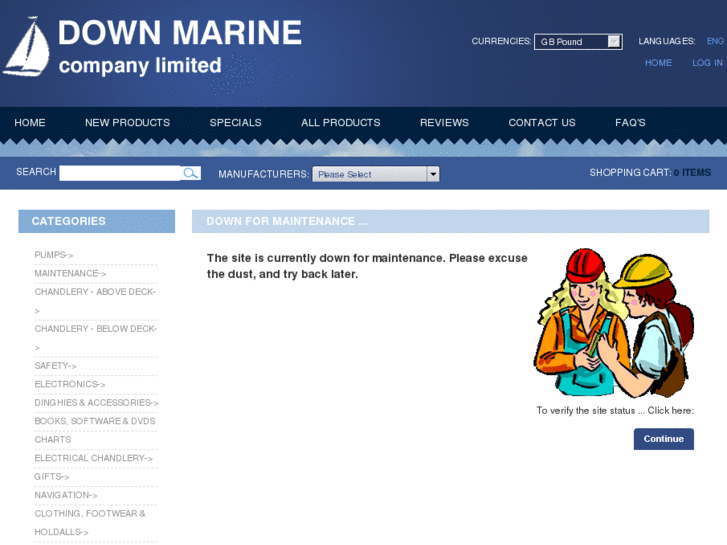 www.downmarineonline.com