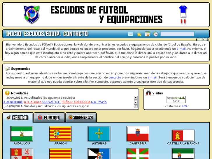 www.escudosdefutbolyequipaciones.com