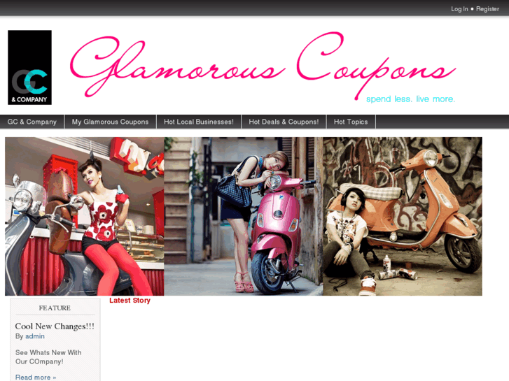 www.glamorouscoupons.com