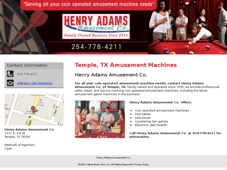 www.henryadamsamusement.com