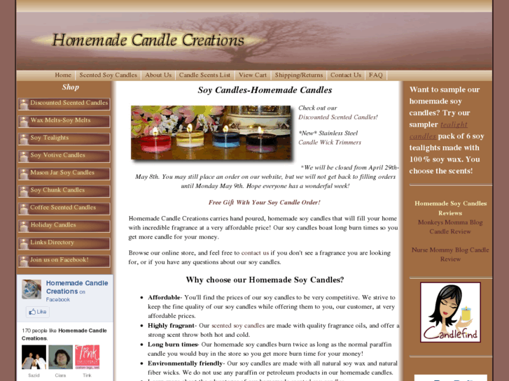 www.homemade-candle-creations.com