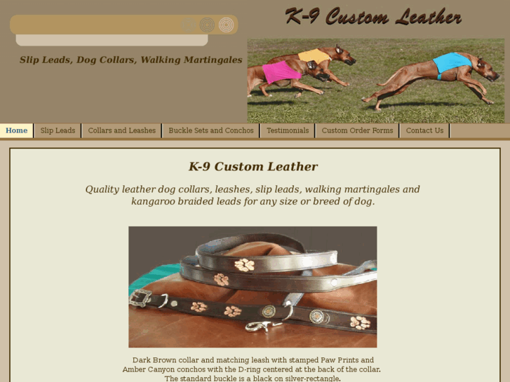 www.k9customleather.com