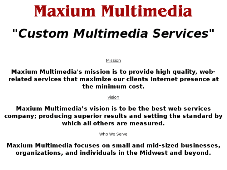 www.maxiummultimedia.com