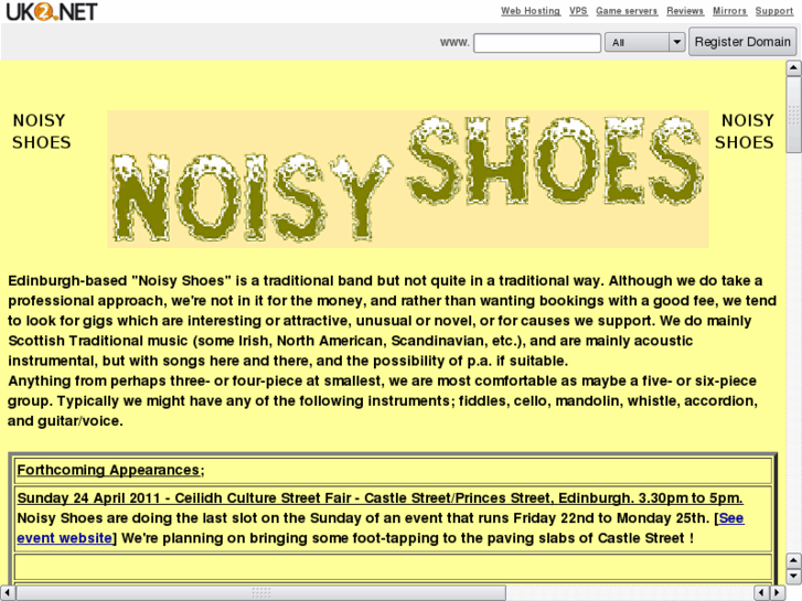 www.noisyshoes.com