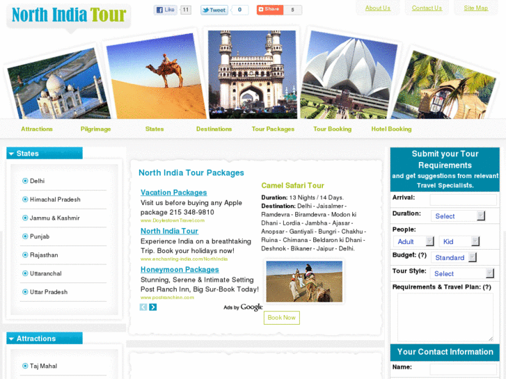 www.northindia-tour.com