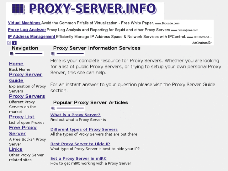 www.proxy-server.info