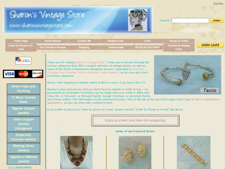 www.sharonsvintagestore.com