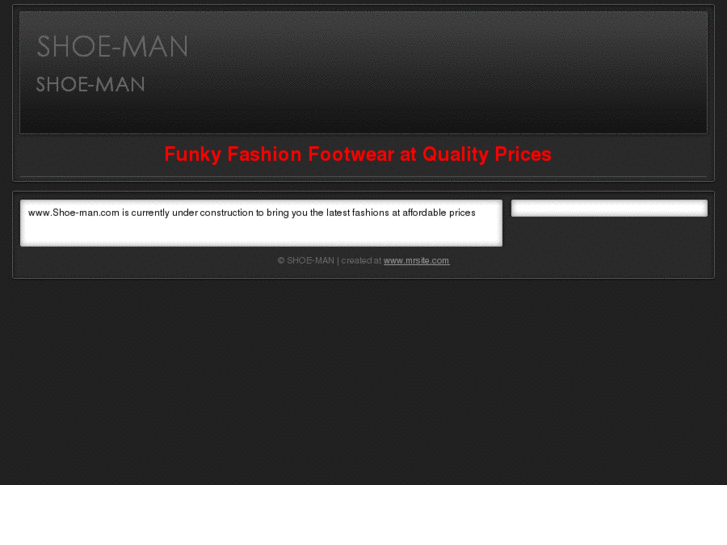 www.shoe-man.com