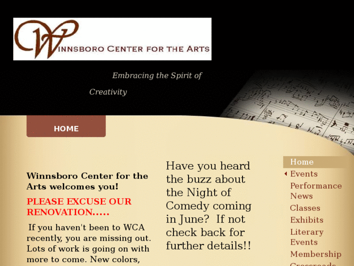 www.winnsborocenterforthearts.com