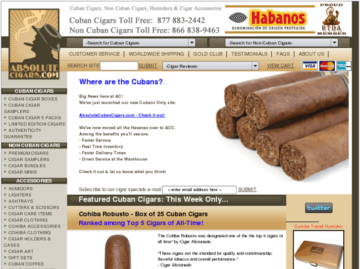 www.absolutecigars.com