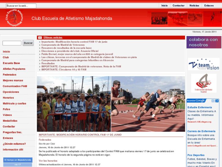 www.atletismomajadahonda.com