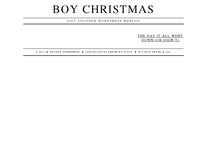 www.boychristmas.com