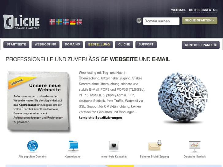 www.clichehosting.de