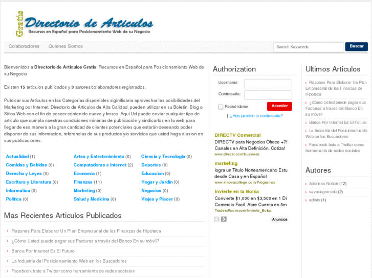 www.directoriodearticulos.net