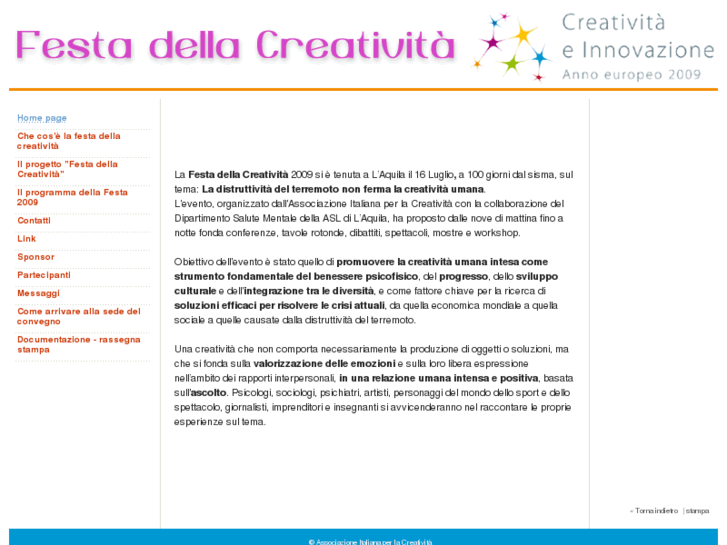 www.festacreativita.org