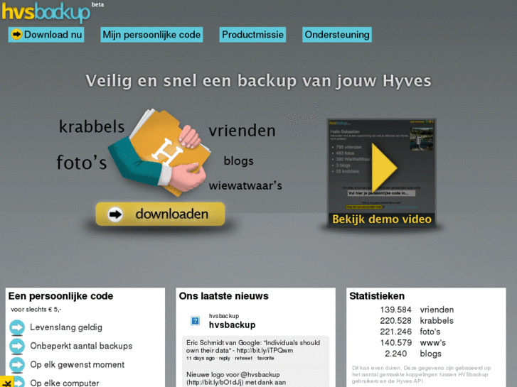 www.hvsbackup.nl