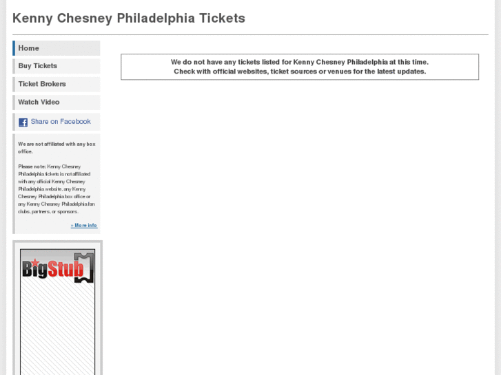 www.kennychesneyphiladelphia.com