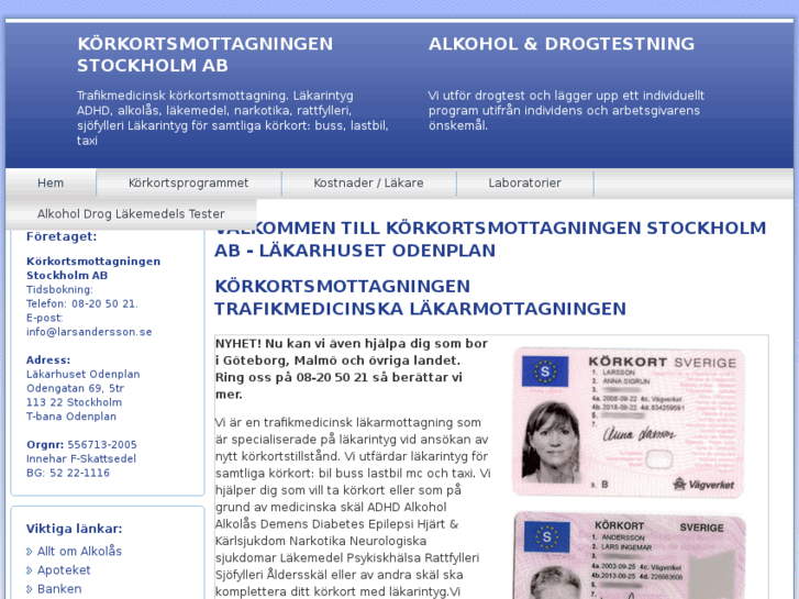 www.korkortsmottagning.com