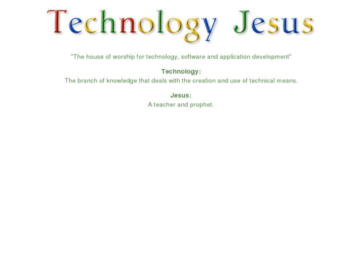 www.technologyjesus.com