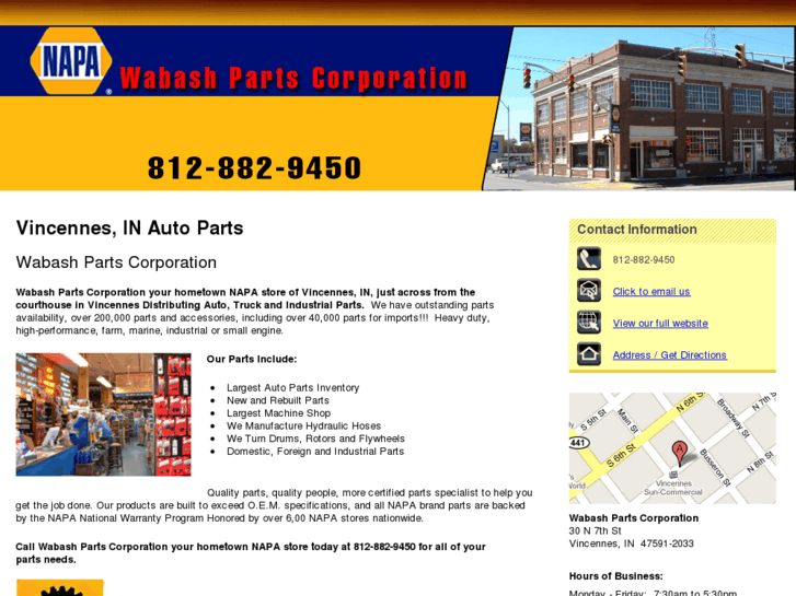 www.wabashnapaautoparts.com