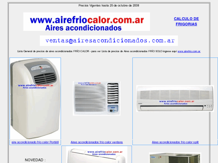 www.airefriocalor.com.ar