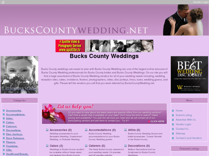 www.buckscountywedding.net