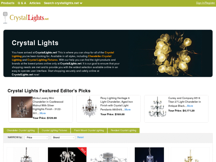 www.crystallights.net