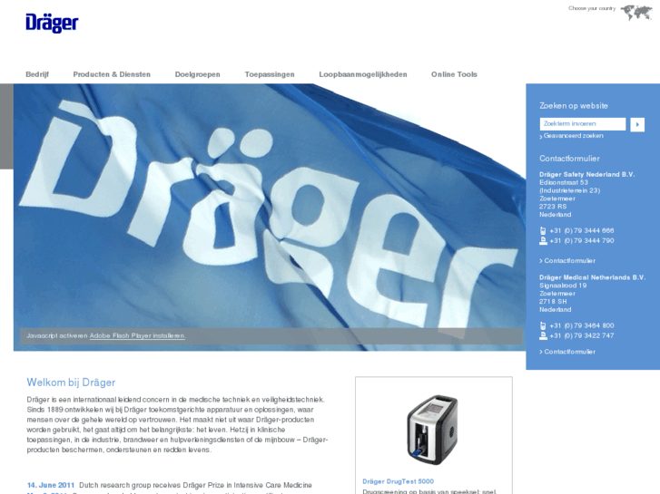 www.draeger.nl