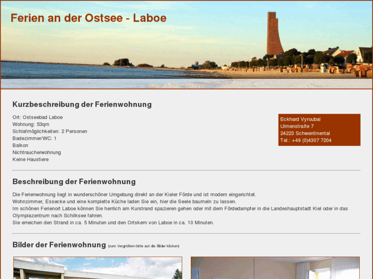 www.ferienwohnung-laboe.com