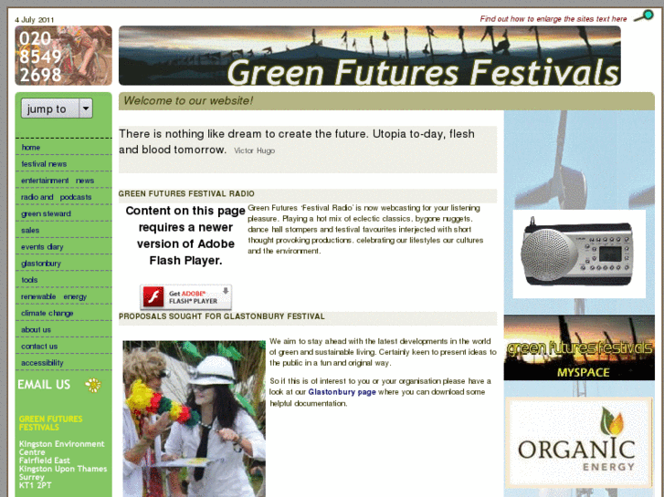 www.greenfuturesfestivals.org.uk