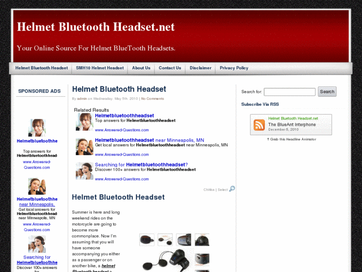 www.helmetbluetoothheadset.net