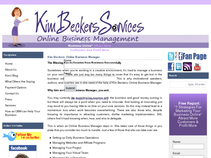 www.kimbeckersservices.com