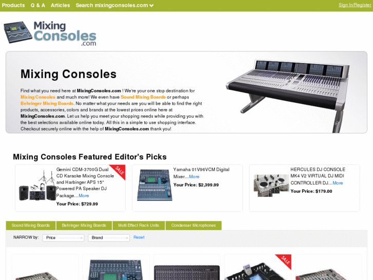 www.mixingconsoles.com