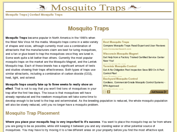 www.mosquitotraps.info