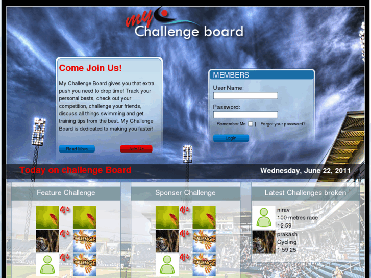 www.mychallengeboard.com