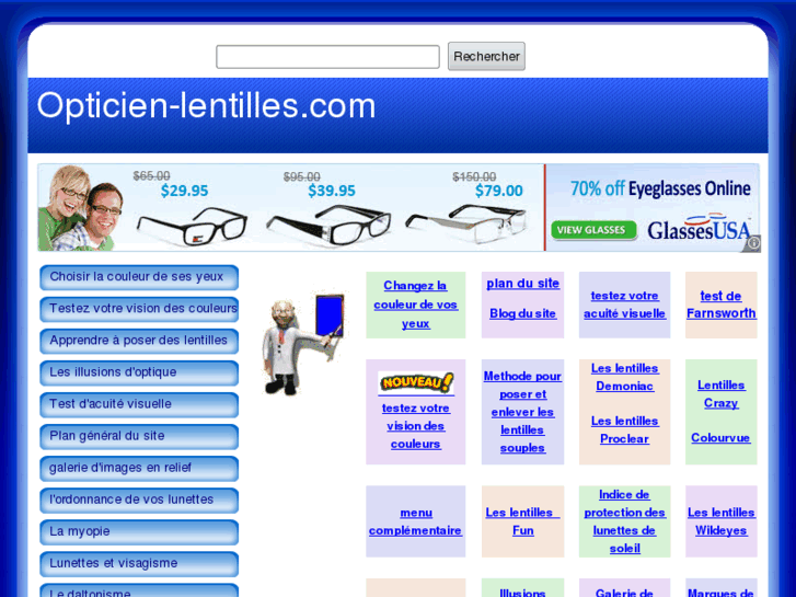 www.opticien-lentilles.com