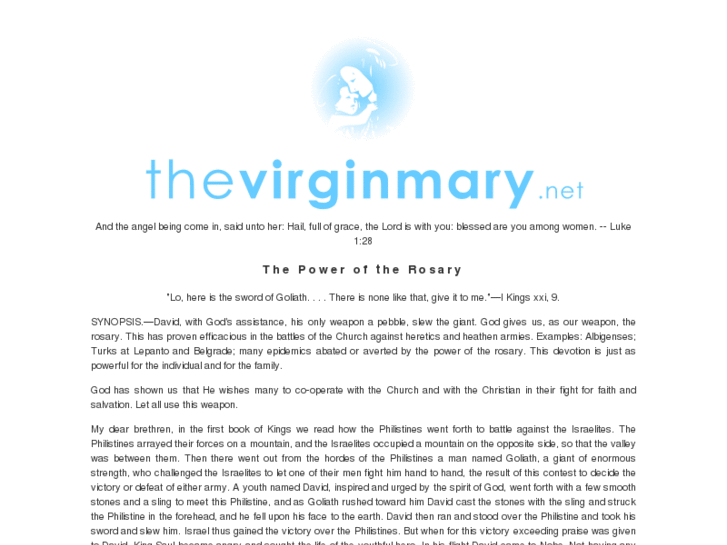 www.thevirginmary.net