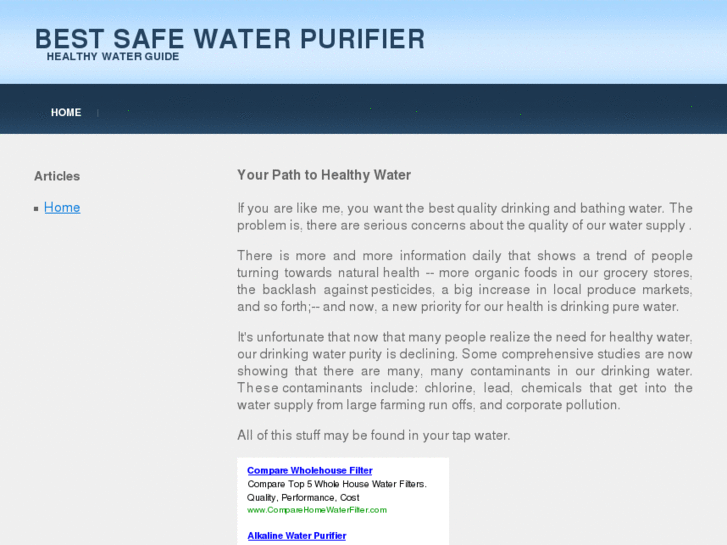 www.best-safe-water-purifier.com