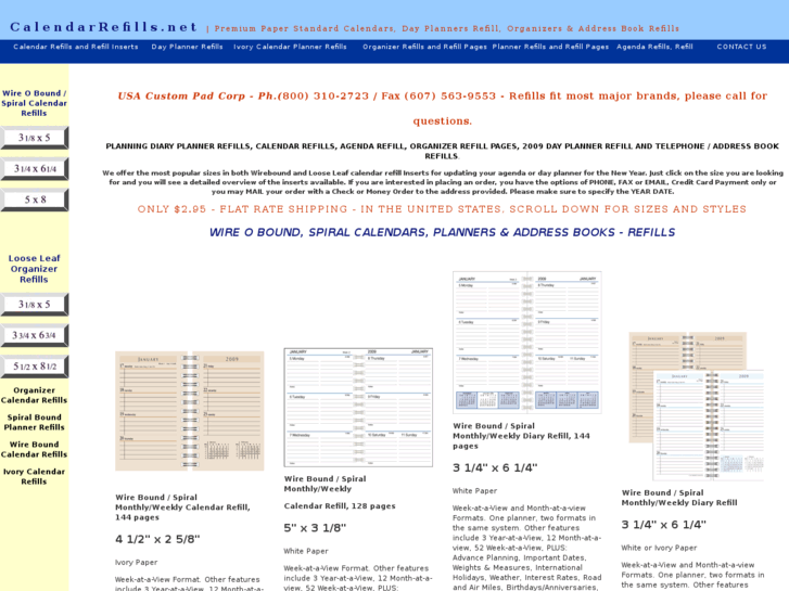 www.calendarrefill.net
