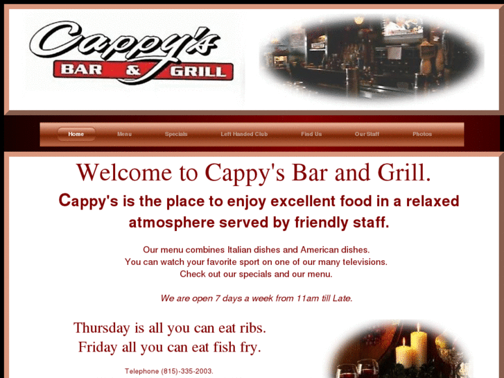 www.cappysbarandgrill.com